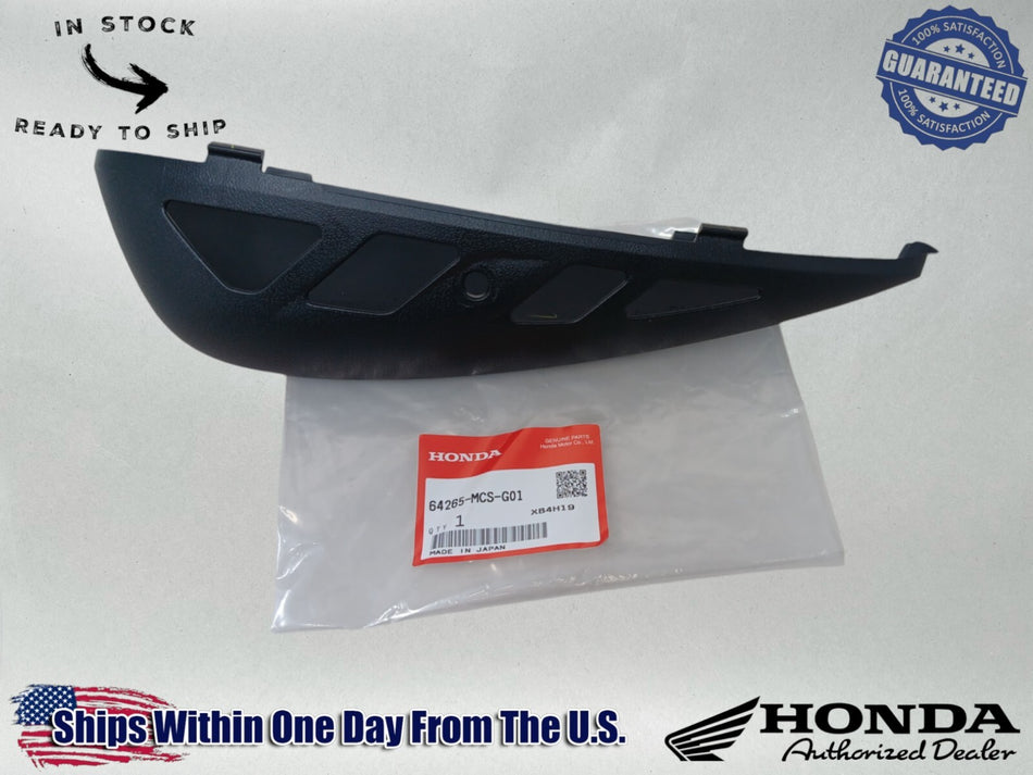 Honda OEM 03-13 ST1300 ST1300A ABS Left Engine Guard Cover 64265-MCS-G01