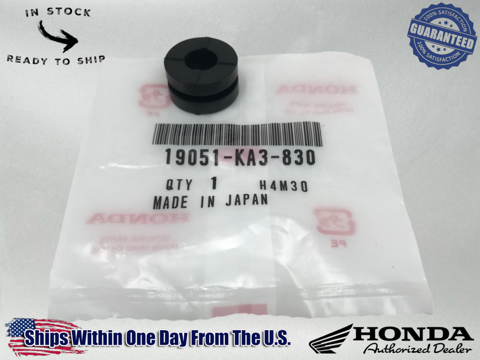 Honda OEM (85-07) CR125R CR250R CR500R Radiator Rubber 19051-KA3-830