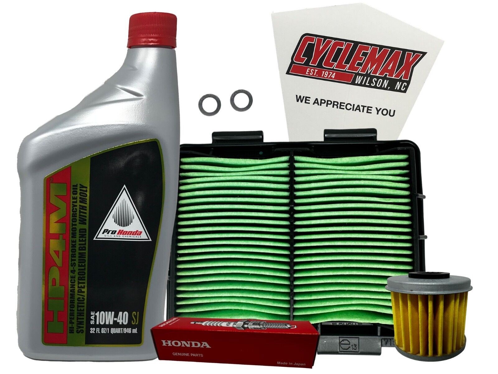 Cyclemax OEM Semi Synthetic Tune-Up Kit fits 2010-2020 Honda CRF250R