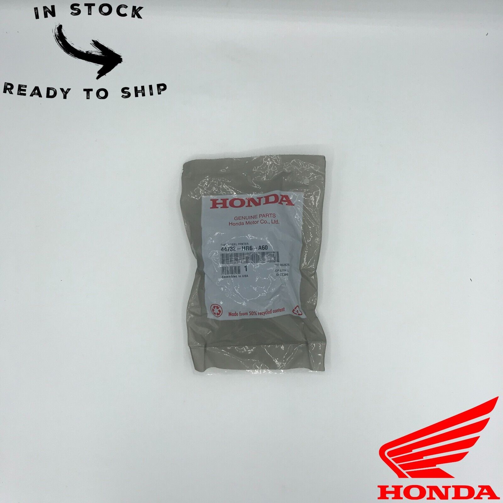 Genuine OEM Honda Cap Wheel Center 44732-HR6-A60