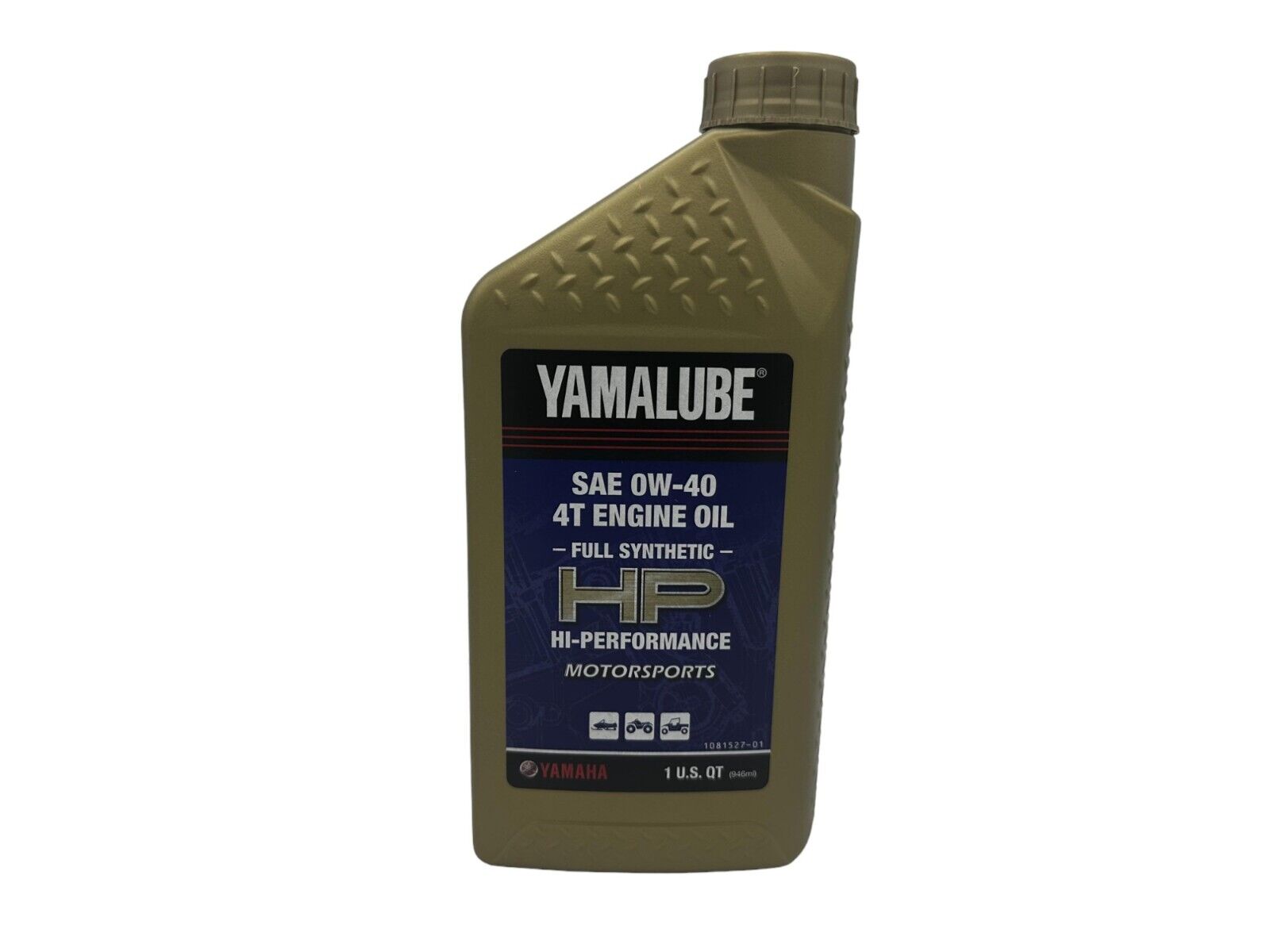 Yamaha Genuine OEM Yamalube Full Synthetic 0W-40 Oil LUB-00W40-FS-12 - 6 Pack