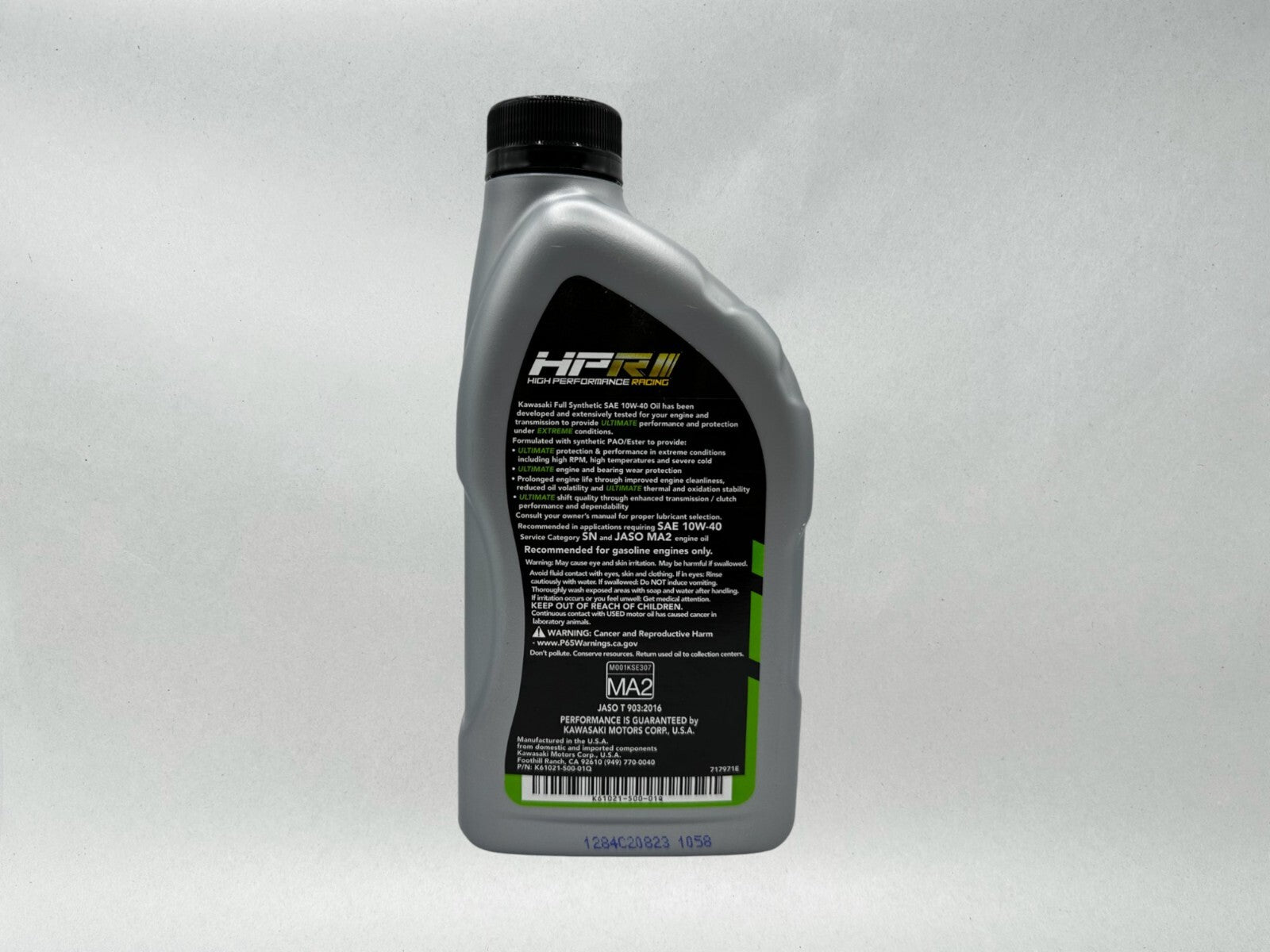 Kawasaki KPO Full Synthetic Oil Change Kit for 2024 RIDGE