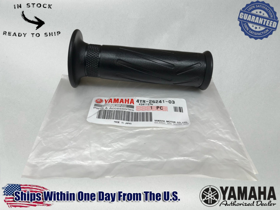 Yamaha Genuine YZFR1 R1 FZ1 FZ-1 FZ6 FZ-6 FZ6R FZ8 VMAX LT GRIP 4YR-26241-03-00