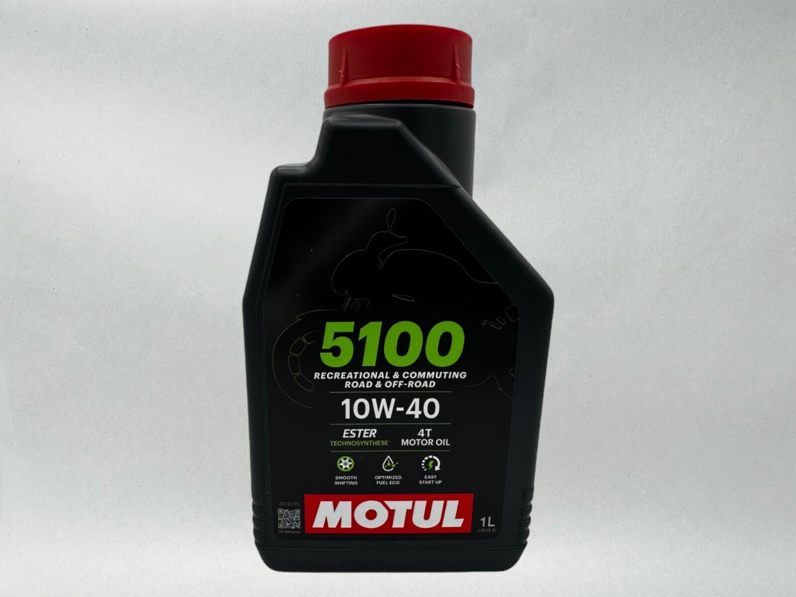 Motul Genuine OEM Motul 5100 4T 10w-40 Semi Synthetic Motorcycle Oil MOT46-3PACK