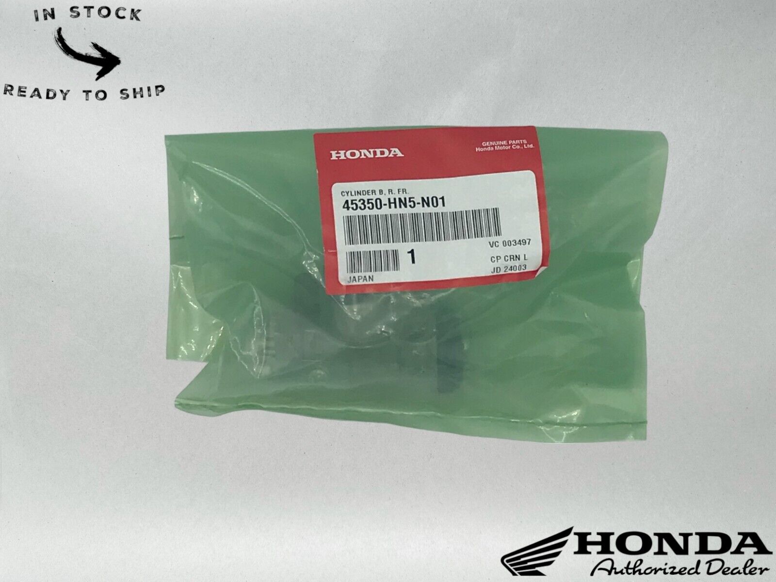 Honda Genuine OEM Front Brake Cylinder 45350-HN5-N01