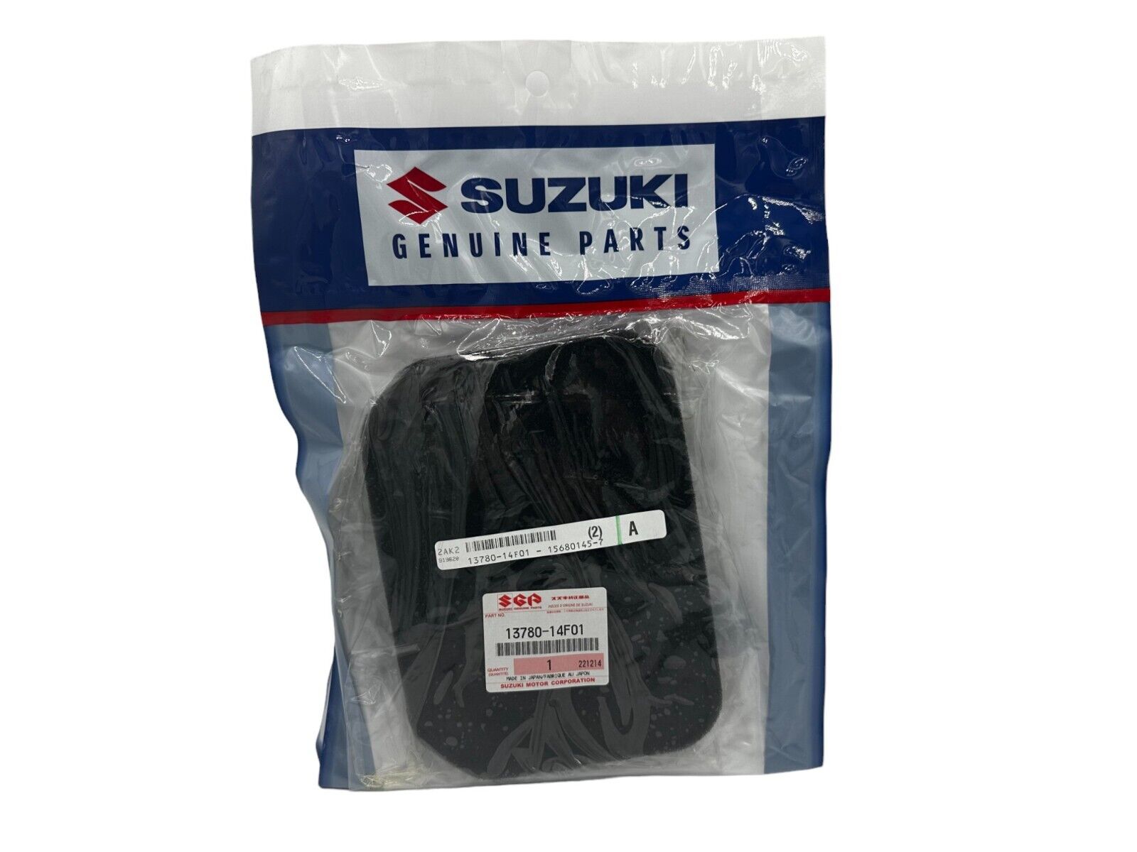 Suzuki Genuine OEM Air Filter 13780-14F01