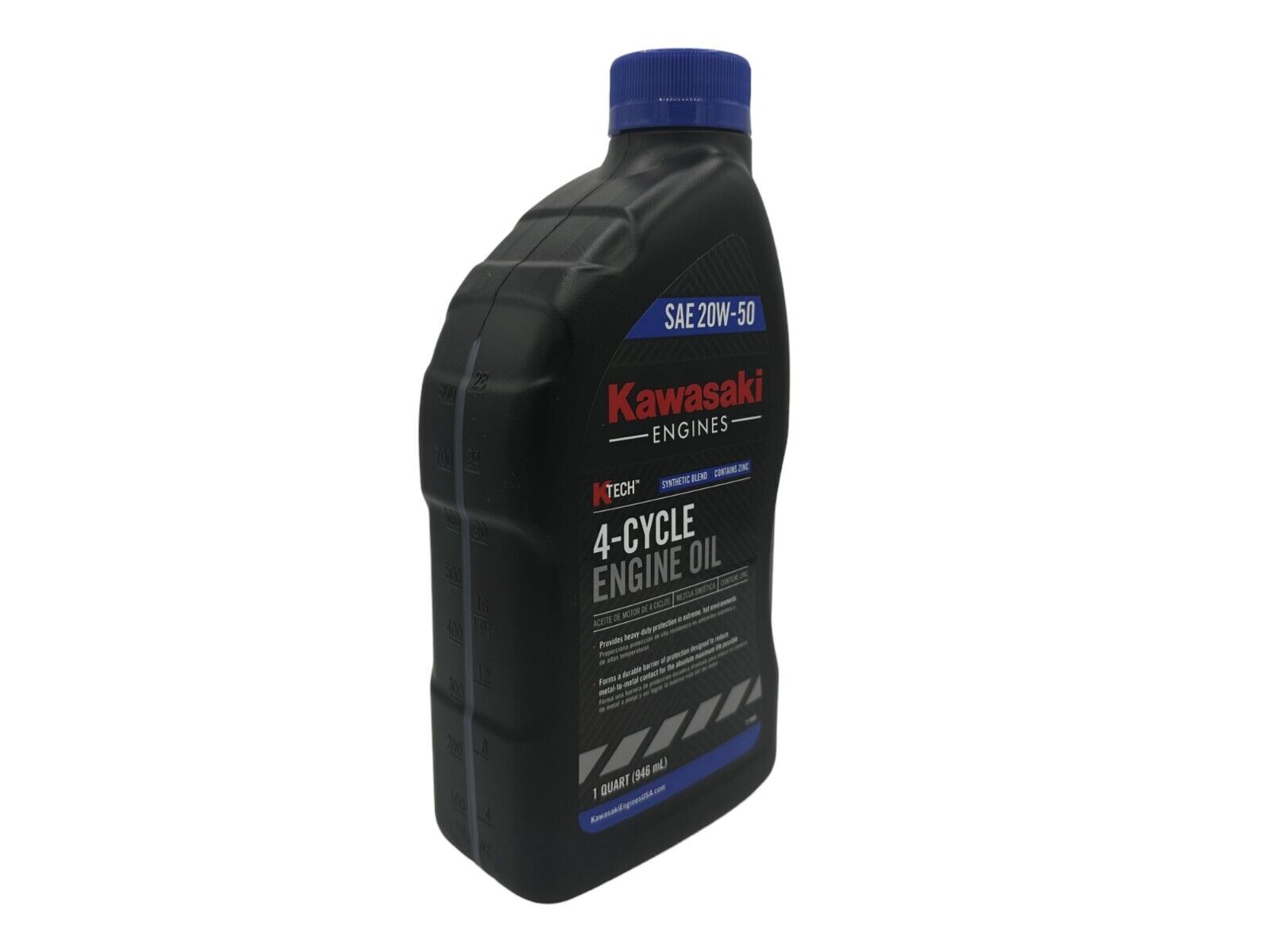 Kawasaki SAE 20W50 4-Cycle Motor Oil 5 QUARTS 99969-6298 5 PACK