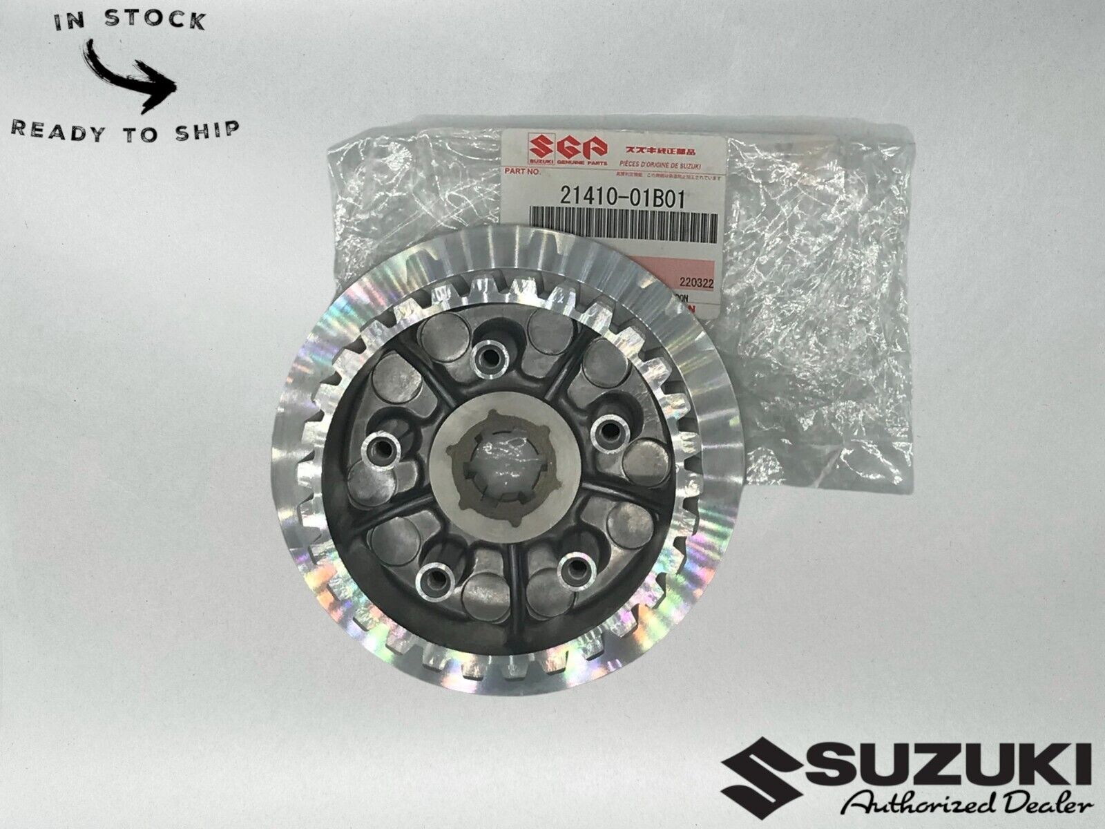 Suzuki Genuine OEM Inner Clutch Hub 21410-01B01