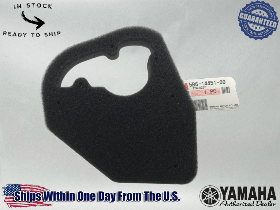 Yamaha OEM 08-24  TT-R110E TTR TT-R 110 E AIR FILT ELEMENT FOAM 5B6-14451-00-00