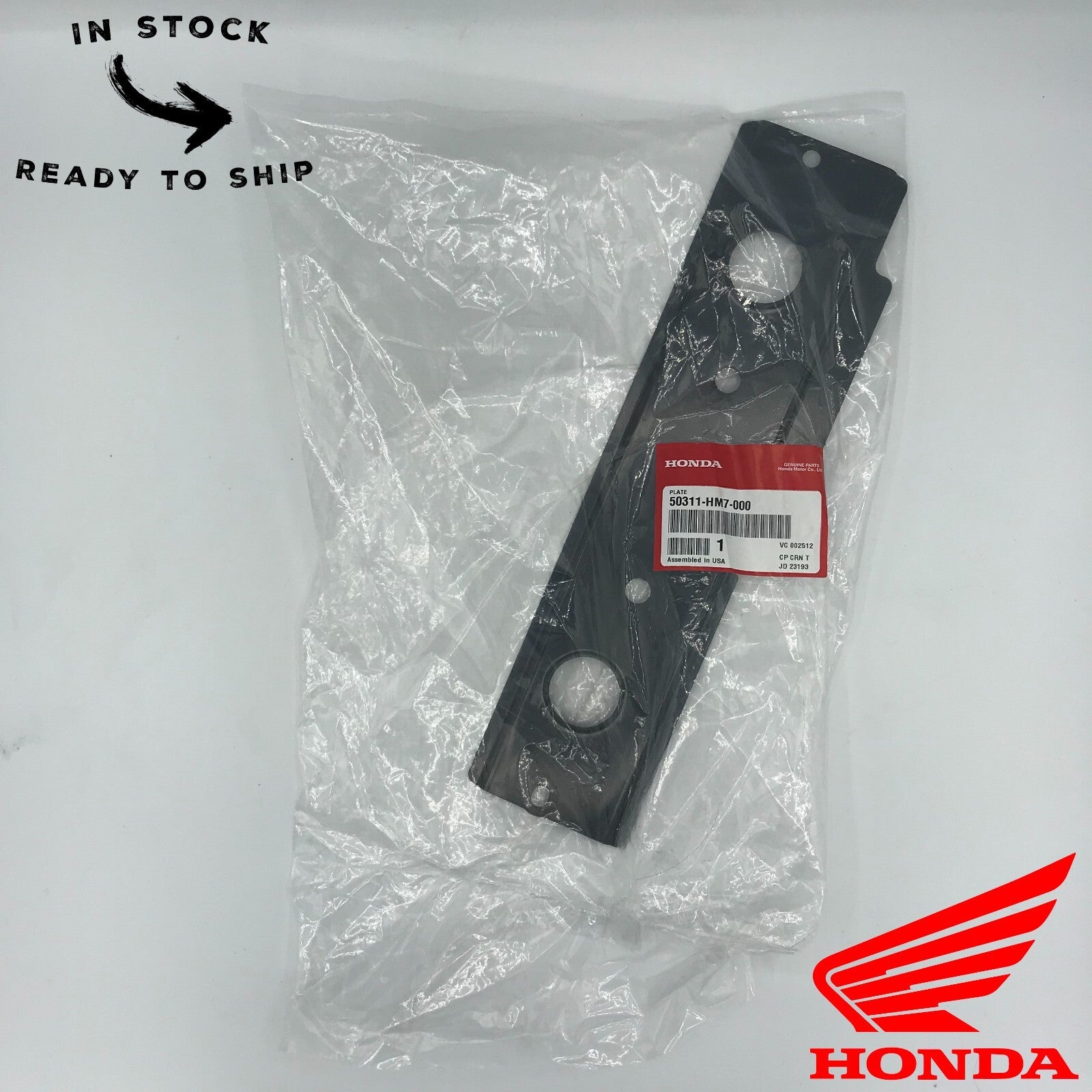 Genuine OEM Honda Battery Holder Plate 50311-HM7-000