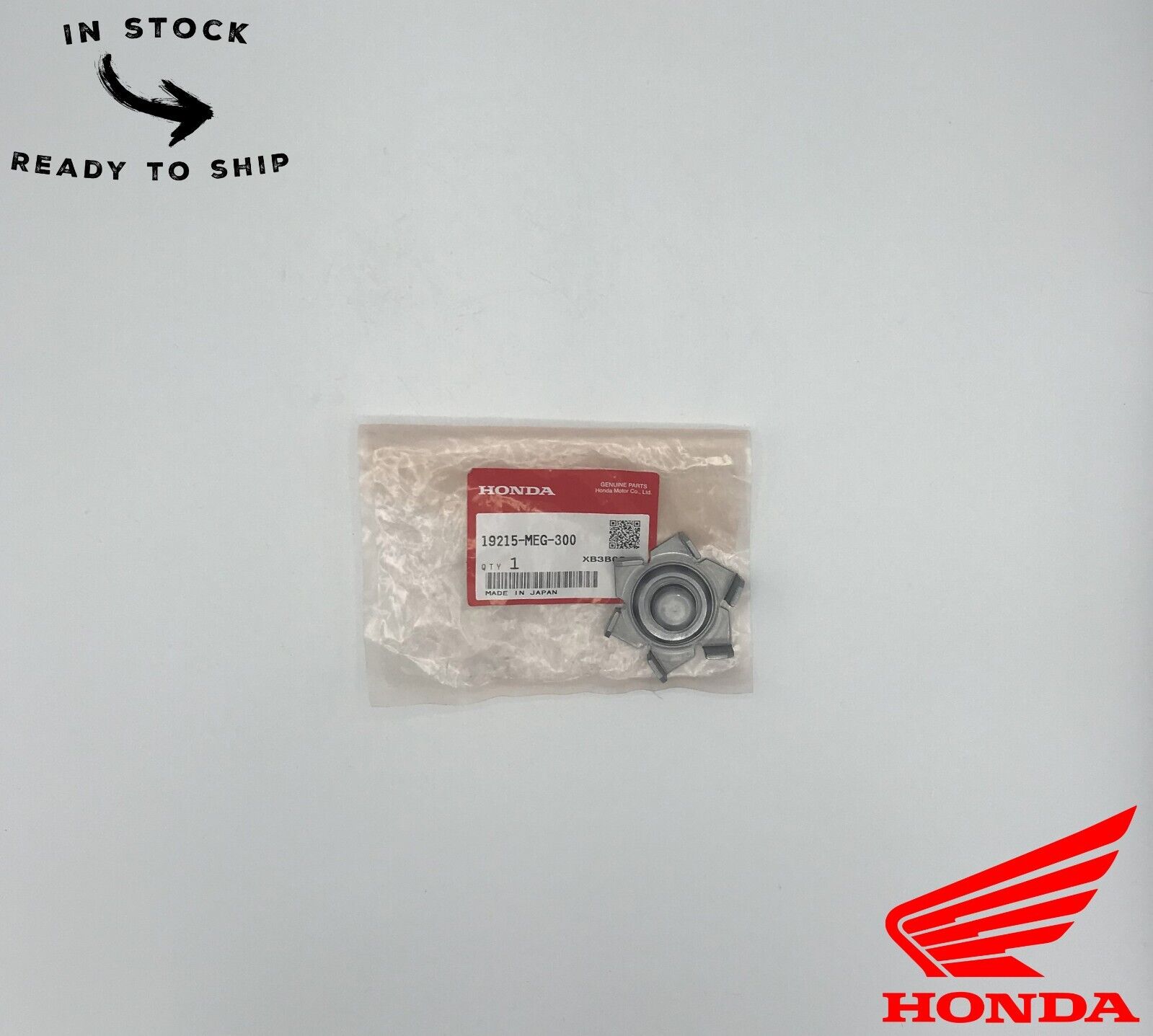 Genuine OEM Honda Water Pump Impeller 19215-MEG-300