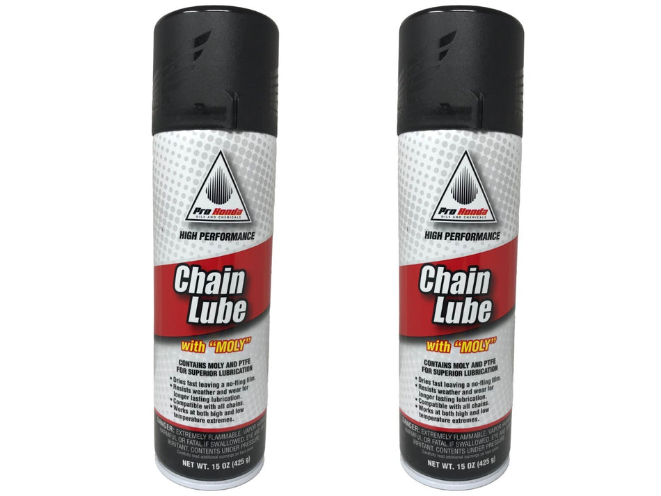 Honda Genuine OEM Chain Lube with Moly 08732-CLM00 - 2 Pack