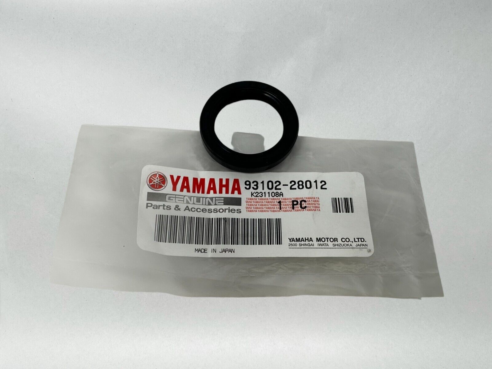 Yamaha Genuine OEM Oil Seal 93102-28012-00