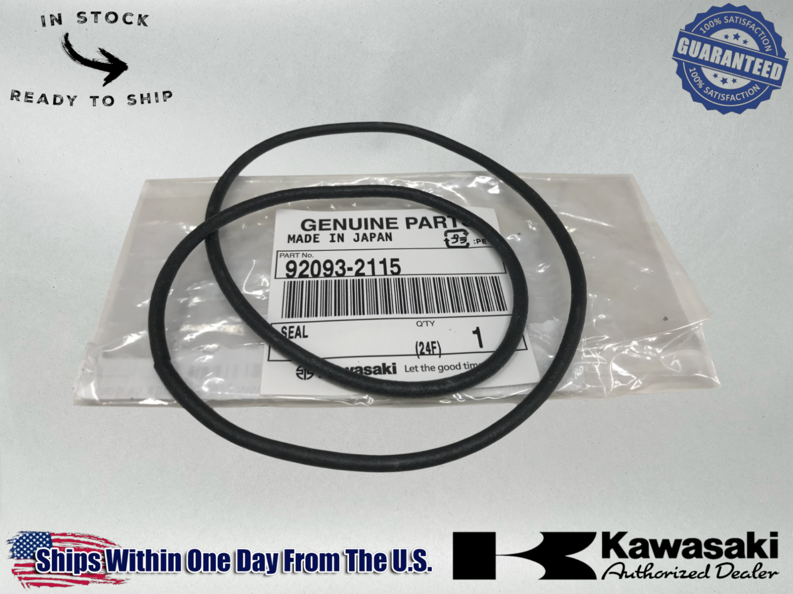 Kawasaki Genuine OEM Authentic SEAL 92093-2115