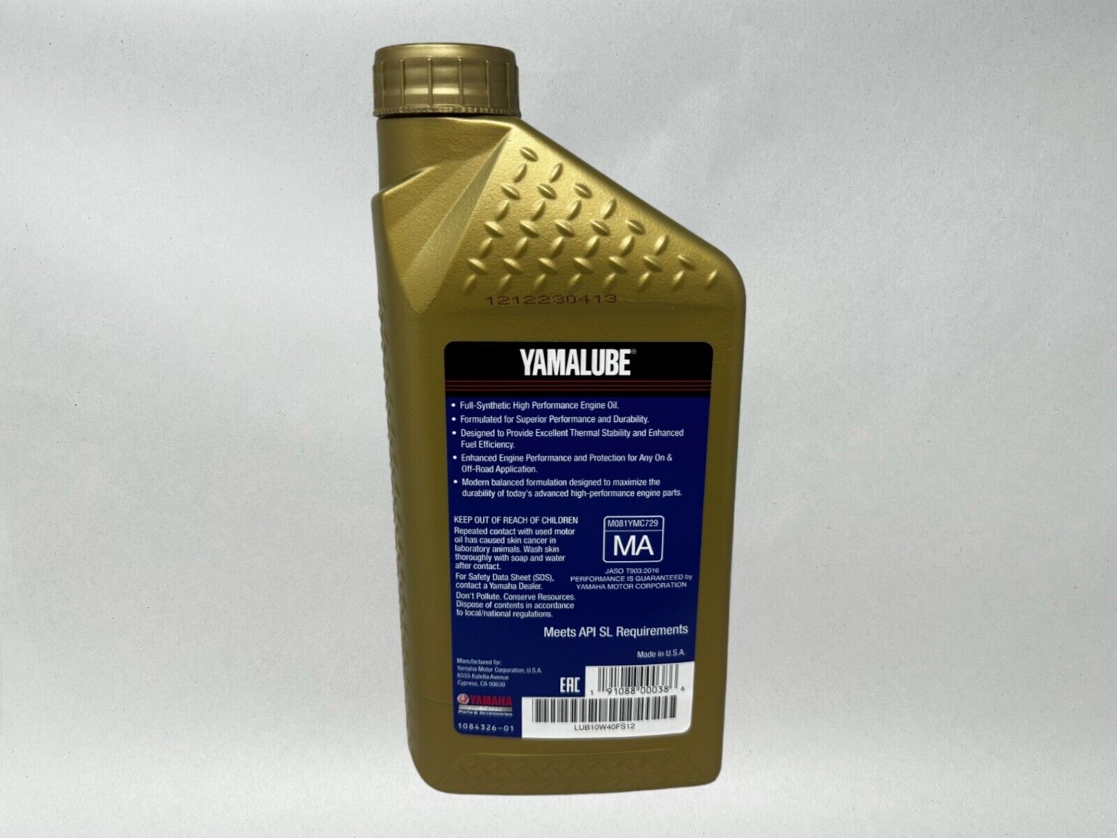 Cyclemax Full-Synthetic Yamalube Oil Change Kit fits 2006-2018 Yamaha VINO 50