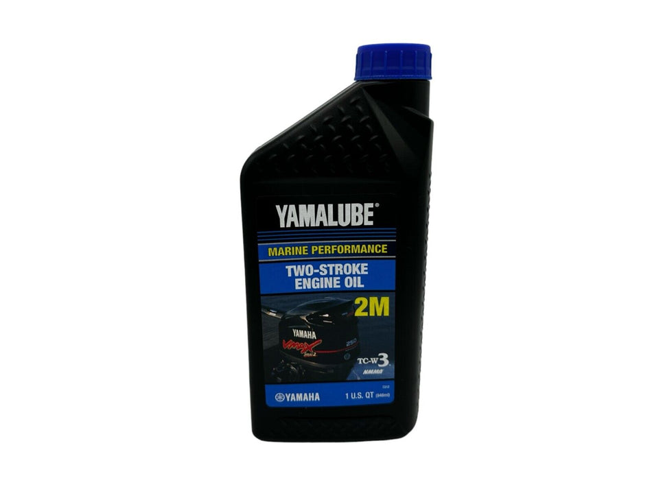 Yamaha Yamalube Semi-Synthetic 2-Stroke Marine Engine Oil LUB-2STRK-M1-12