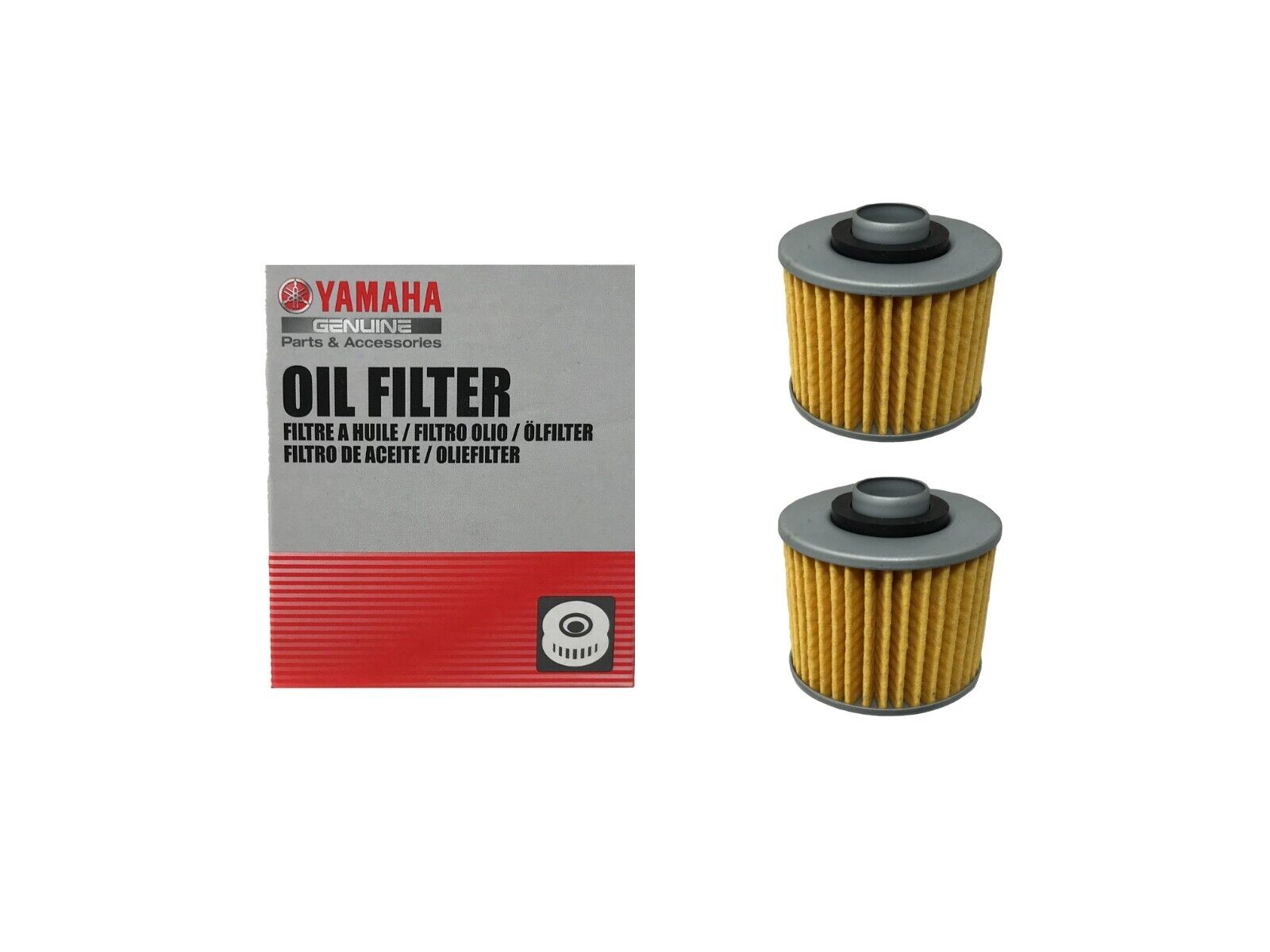 OEM Yamaha Oil Filter 4X7-13440-90 2 PACK