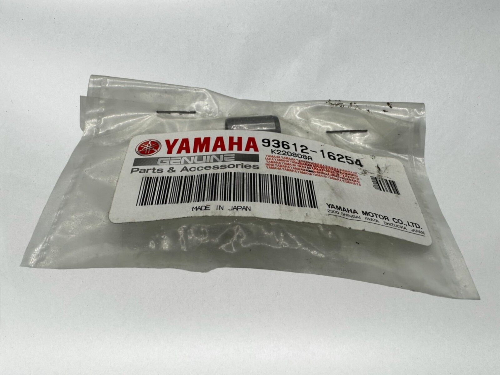 Yamaha Genuine OEM Authentic Dowel Pin 93612-16254-00-00