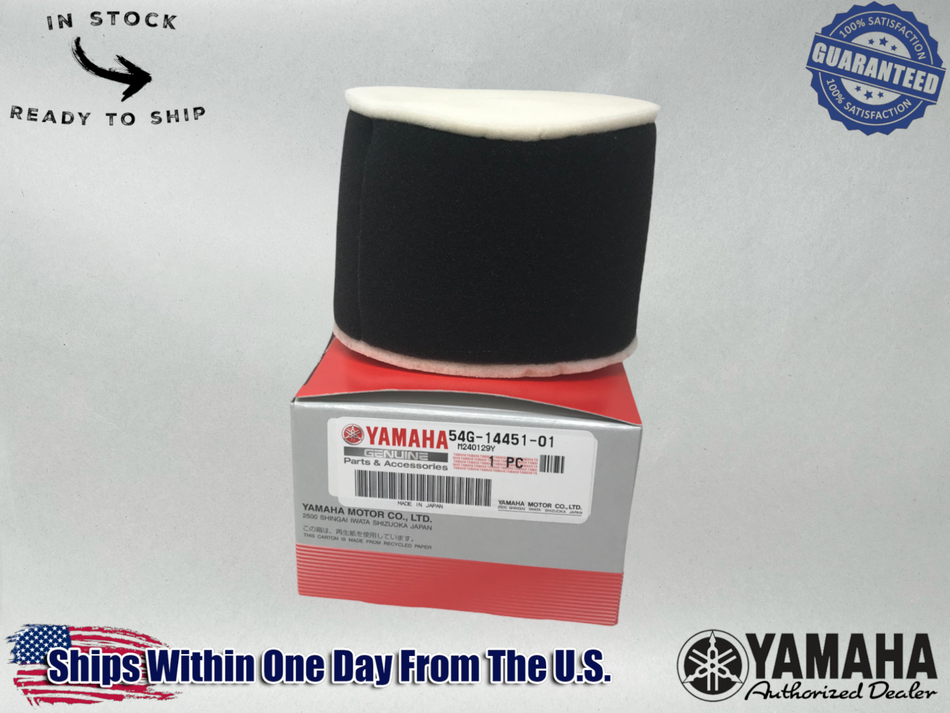 Yamaha OEM (85-86) BW200 Big Wheel Air Filter Element 54G-14451-01-00