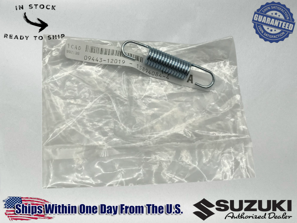 Suzuki Genuine BRAKE PEDAL SPRING VINSON 500 QUADSPORT Z400 09443-12019