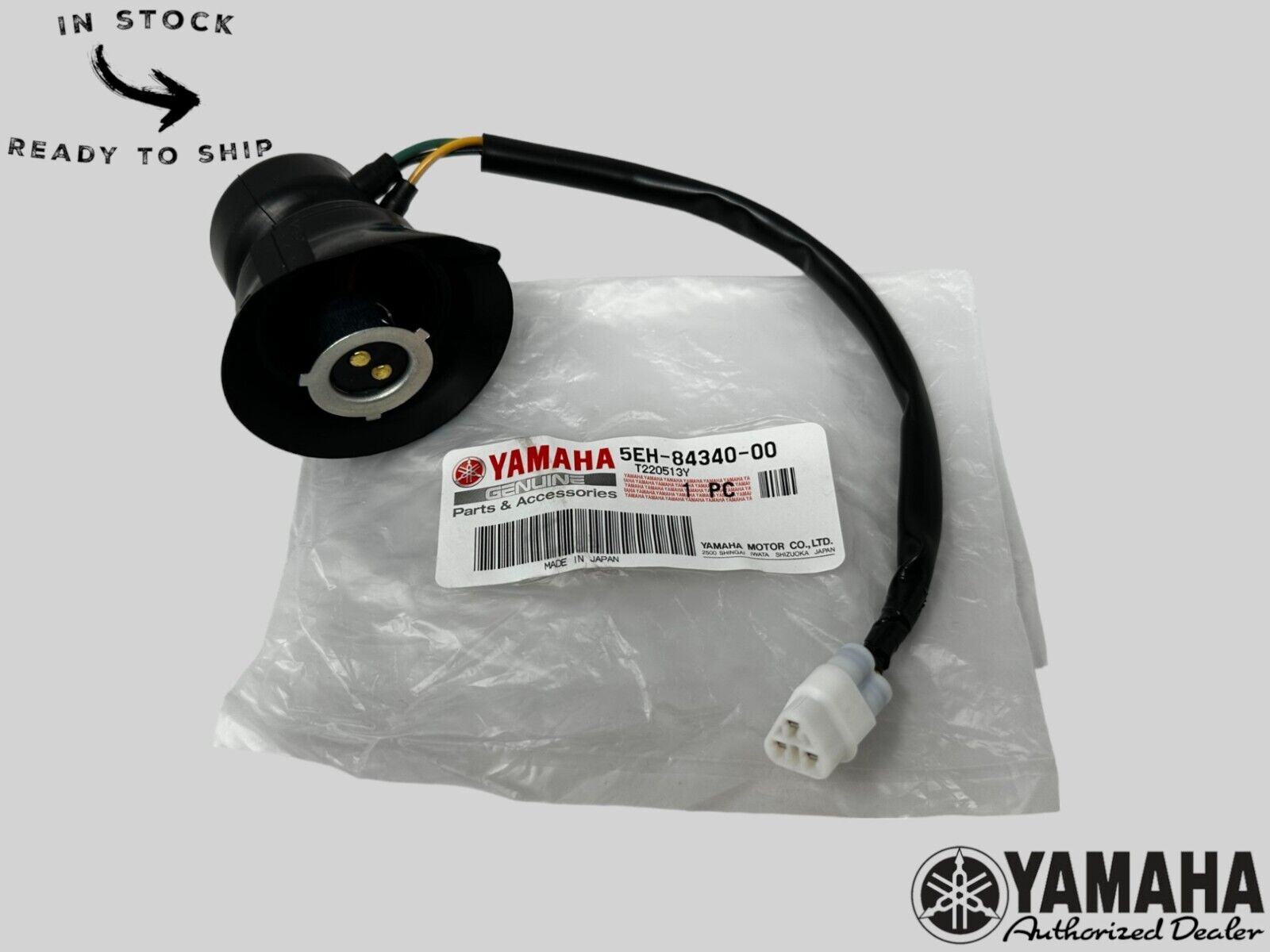 Yamaha Genuine OEM Authentic Socket Cord Assembly 1 5EH-84340-00-00