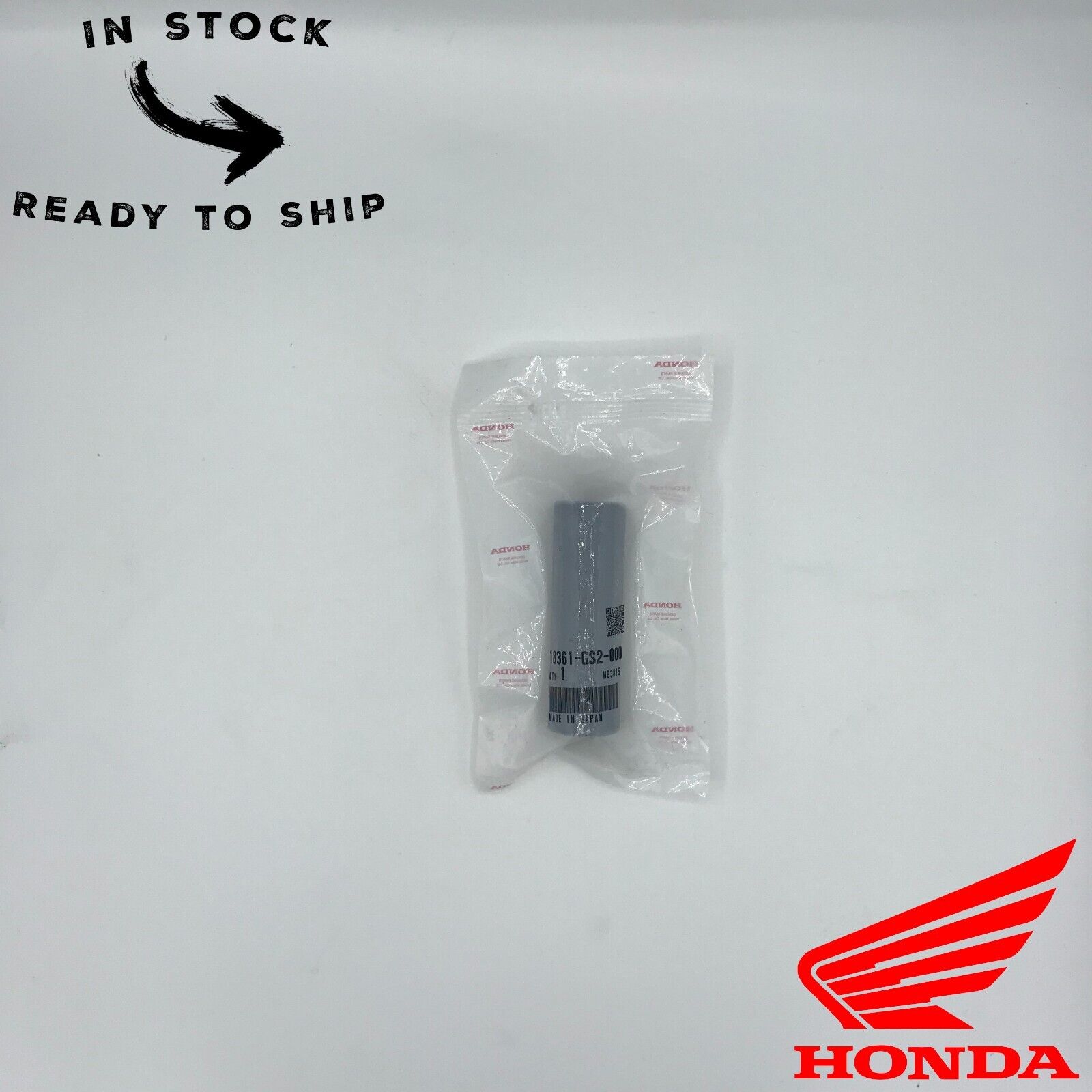 Honda Genuine OEM Authentic Muffler Seal 18361-GS2-000