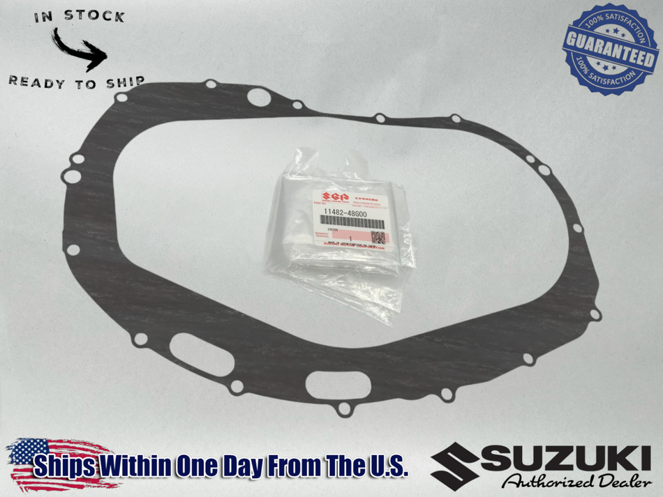 Suzuki OEM 2006-21 BOULEVARD M109R M 109 R VZR CLUTCH COVER GASKET 11482-48G00 1