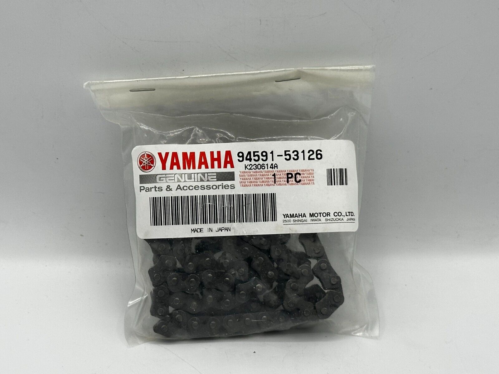 Yamaha Genuine OEM Authentic Chain 94591-53126-00