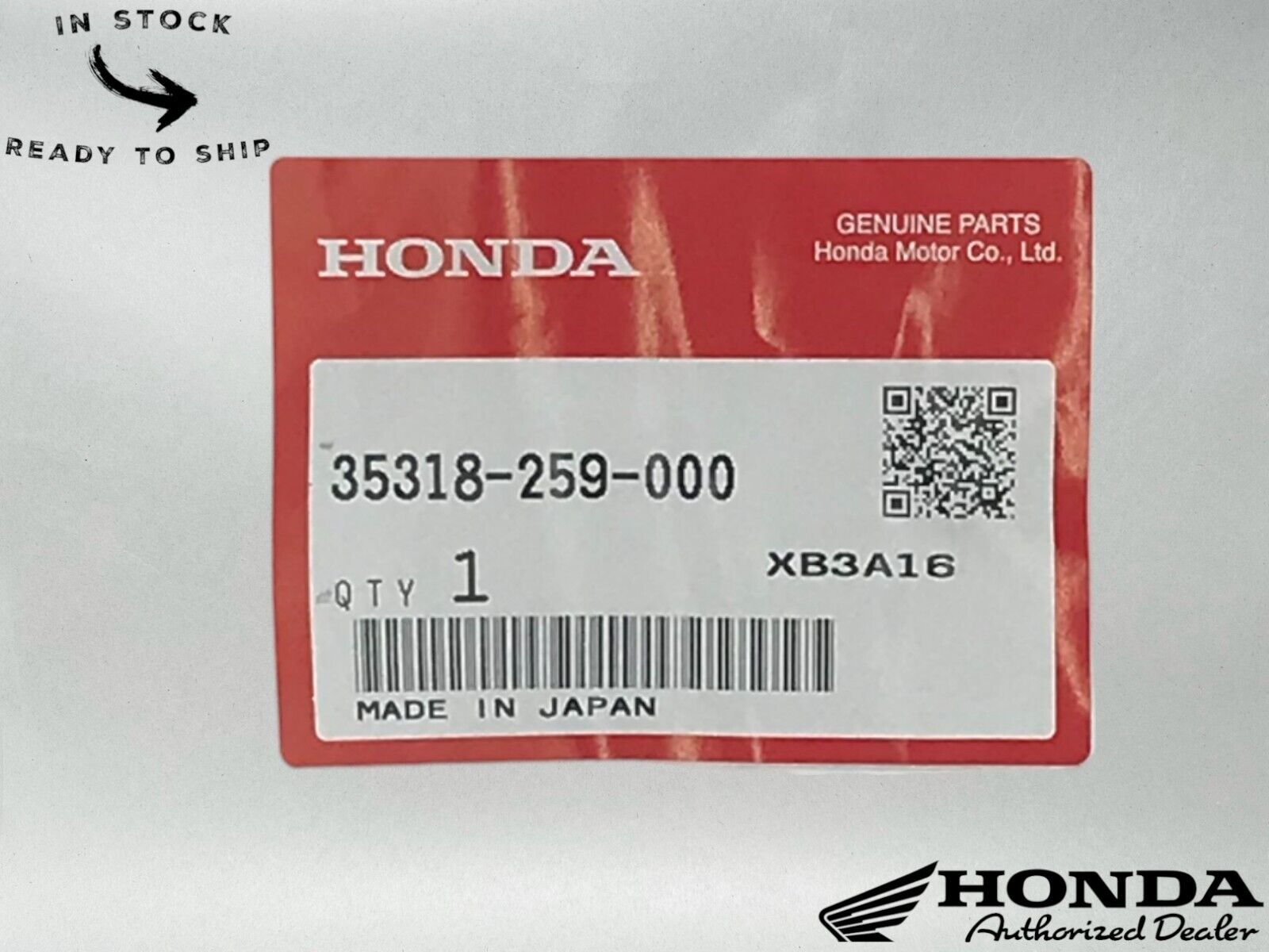 Honda Genuine OEM Button Spring 35318-259-000