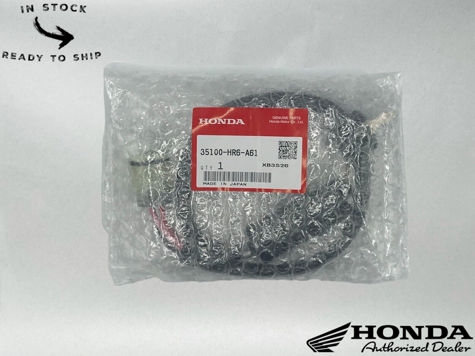 Honda Genuine OEM Ignition Switch 35100-HR6-A61