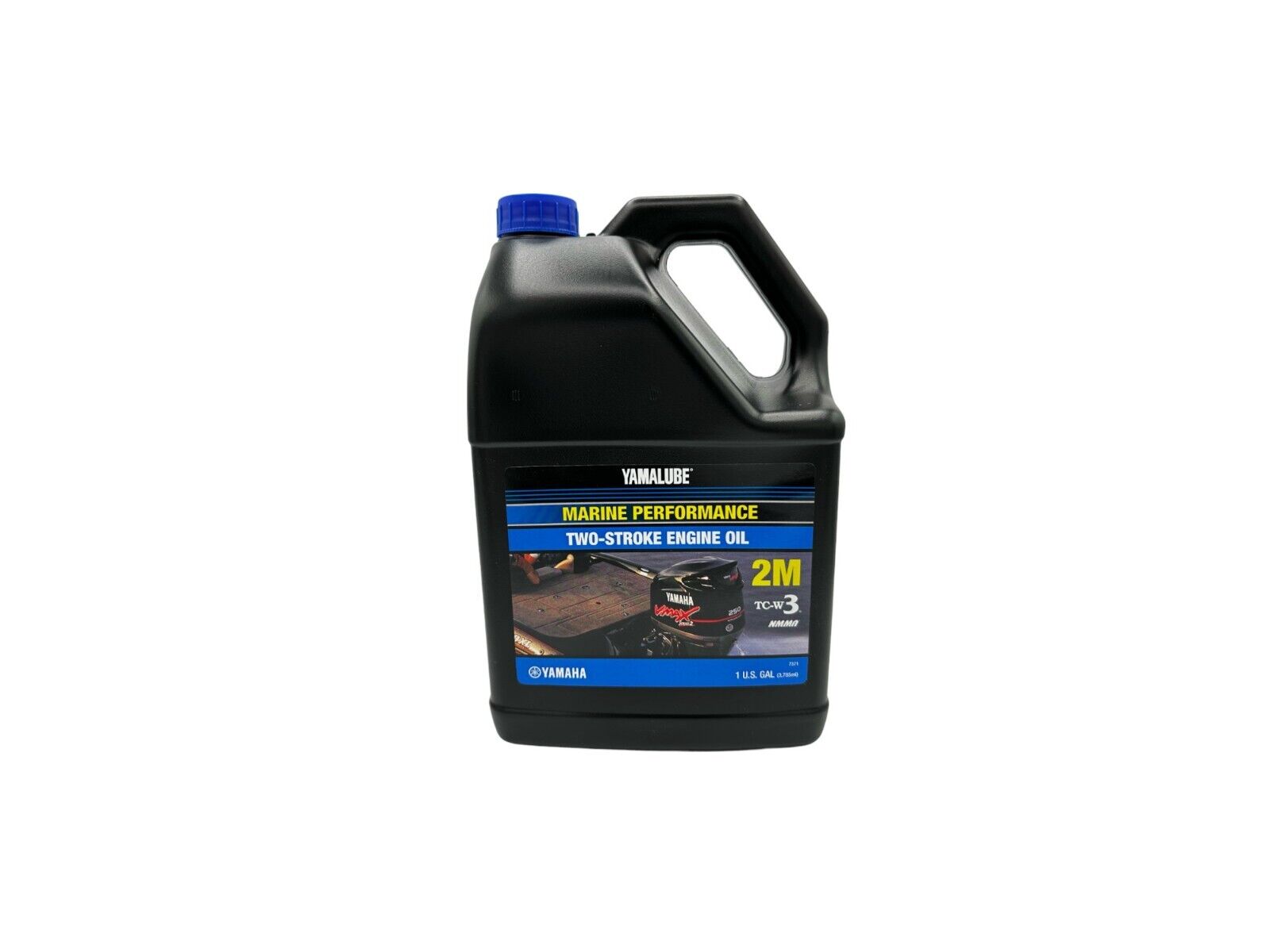 Yamalube Outboard 2M Marine Semi-Synthetic 2 Stroke Oil LUB-2STRK-MI-04-2PACK