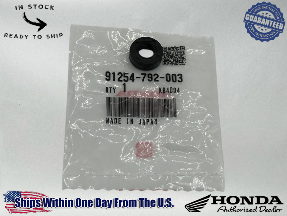 Honda OEM Oil Seal (8X16X6) 91254-792-003 - CBX CBX1000 ATC200 TRX420 ACURA NSX