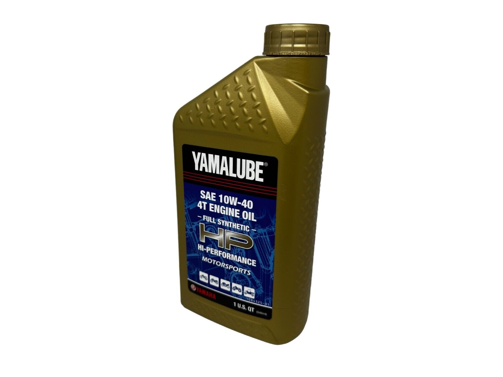 Yamaha Genuine Yamalube Full Synthetic 10W40 Racing Oil LUB-RS4GP-FS-12 - 6 Pack