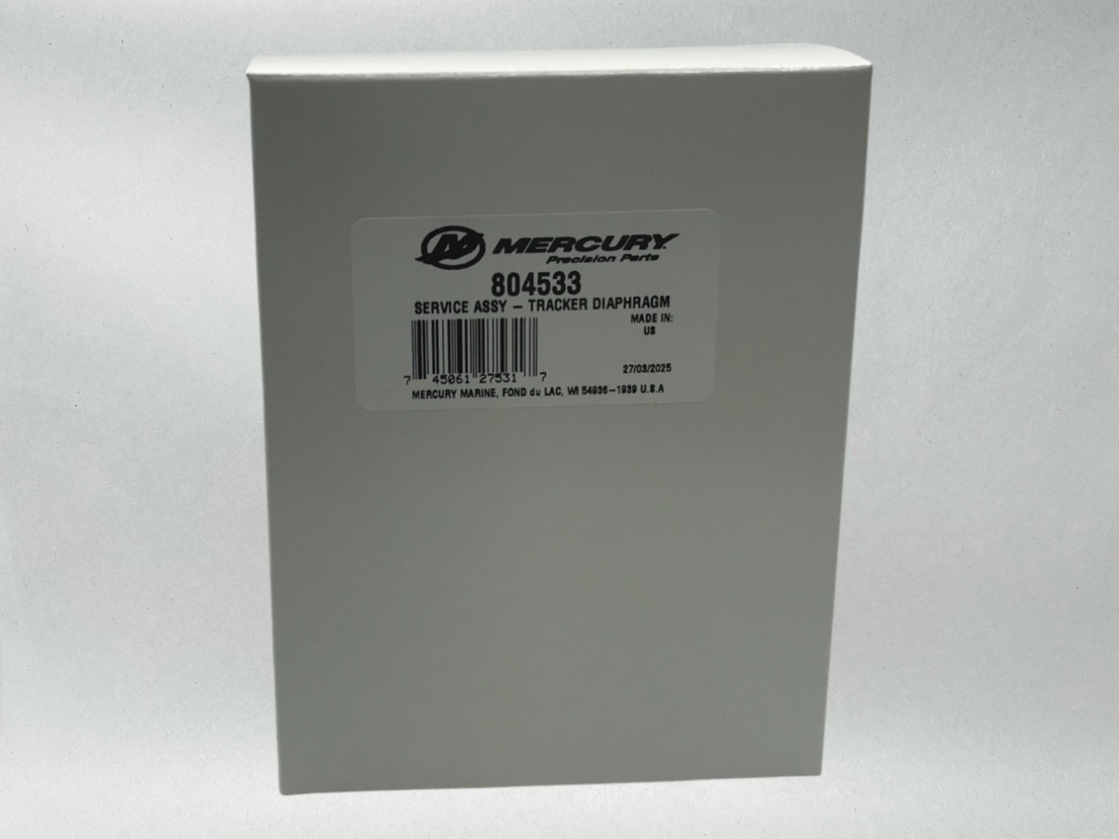 Mercury Genuine OEM Marine OptiMax Tracker Diaphragm 804533