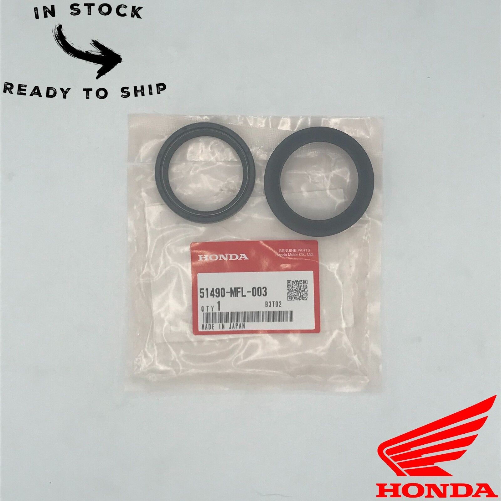 Genuine OEM Honda Fork Dust Oil Seal 51490-MFL-003