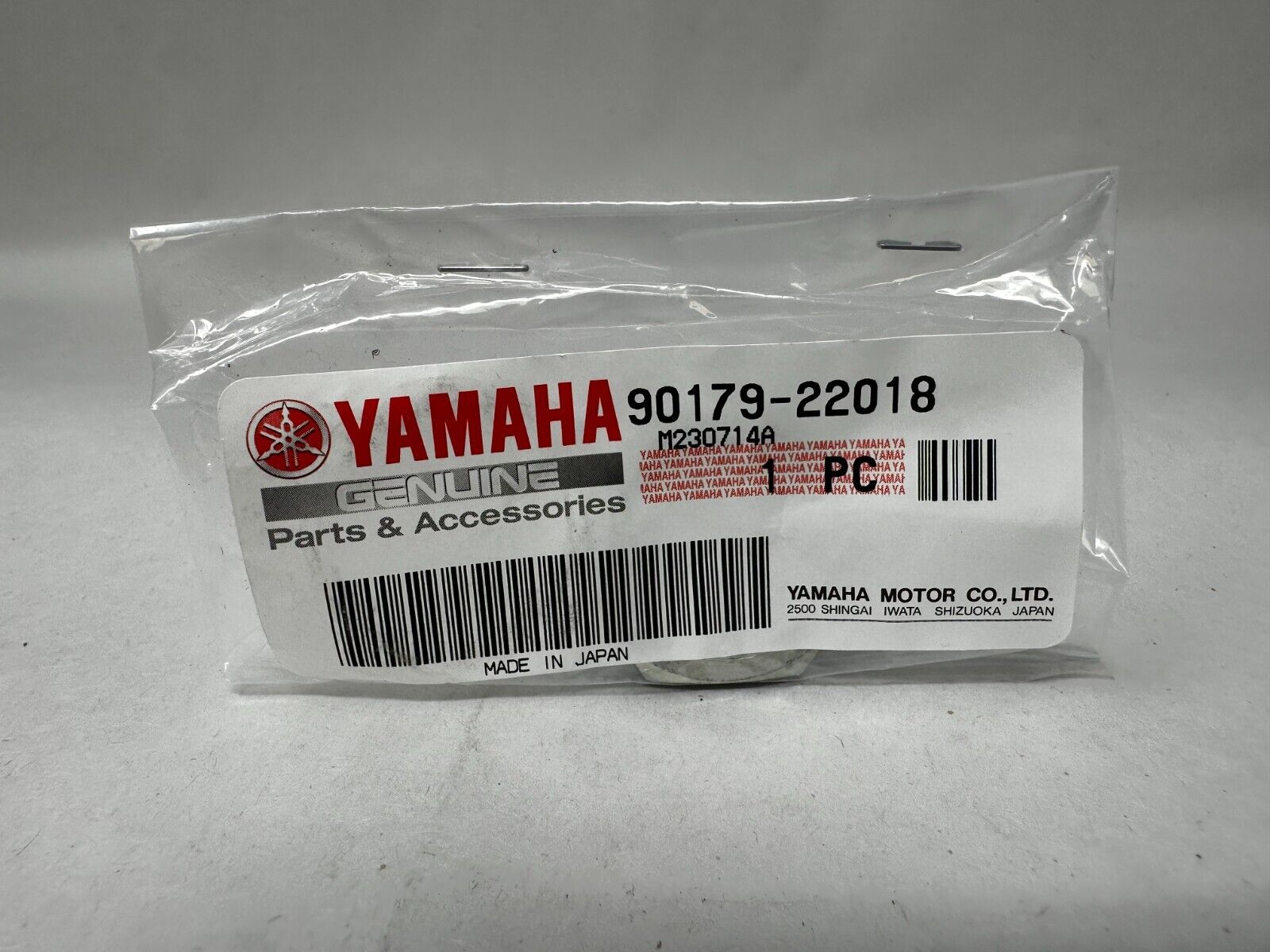 Yamaha Genuine OEM Authentic Nut 90179-22018-00