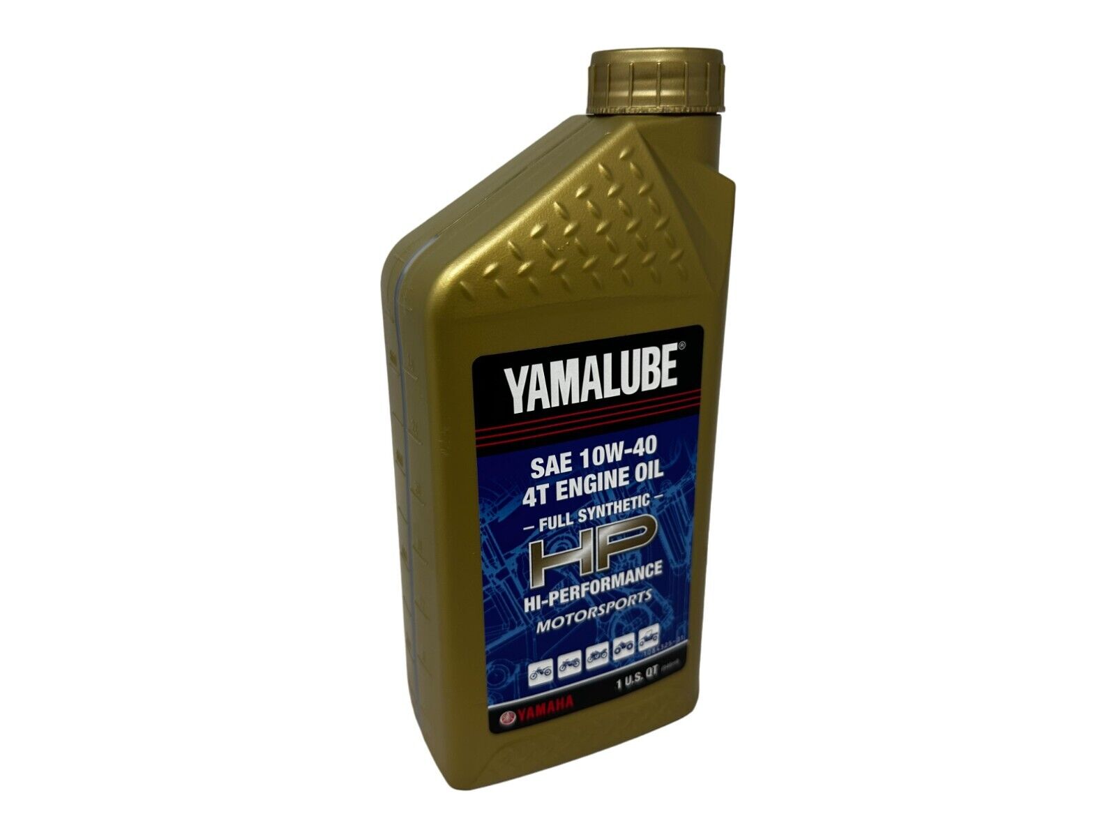 Yamaha Genuine OEM Yamalube Full Synthetic 10W-40 Oil LUB-10W40-FS-12 - 2 Pack