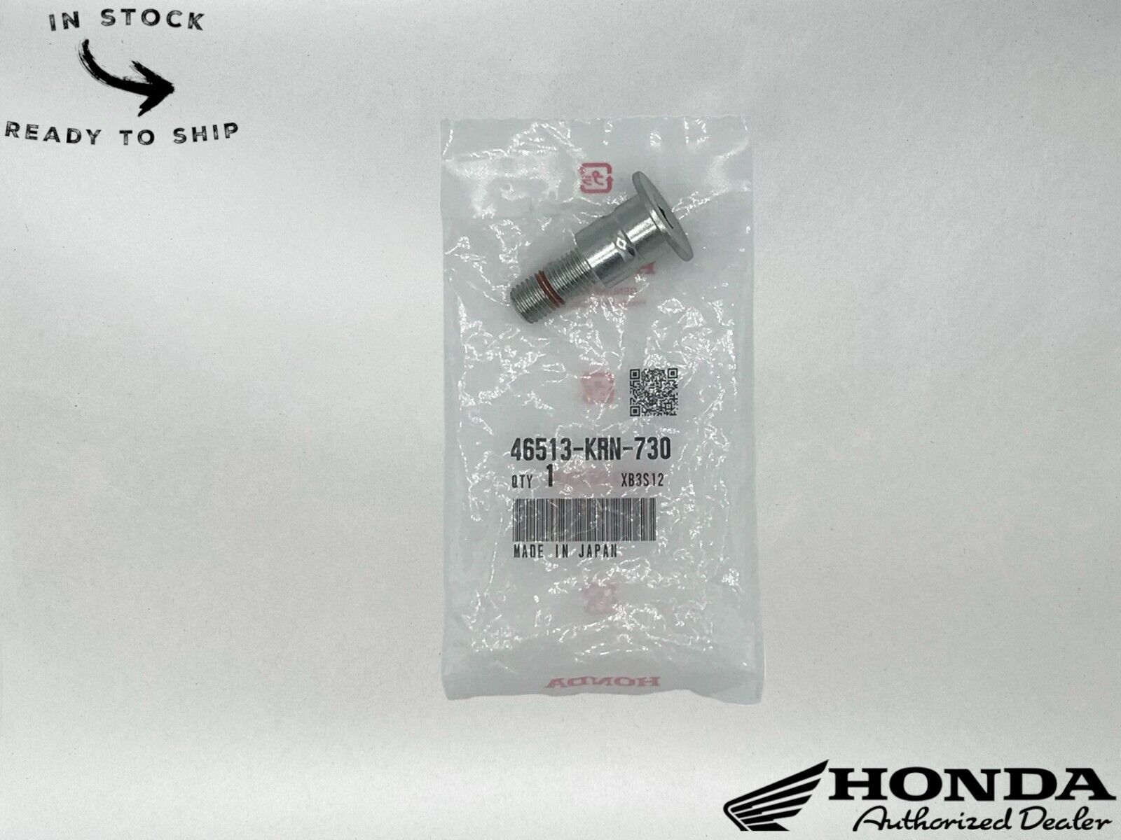 Honda Genuine OEM Brake Pivot Shaft 46513-KRN-730