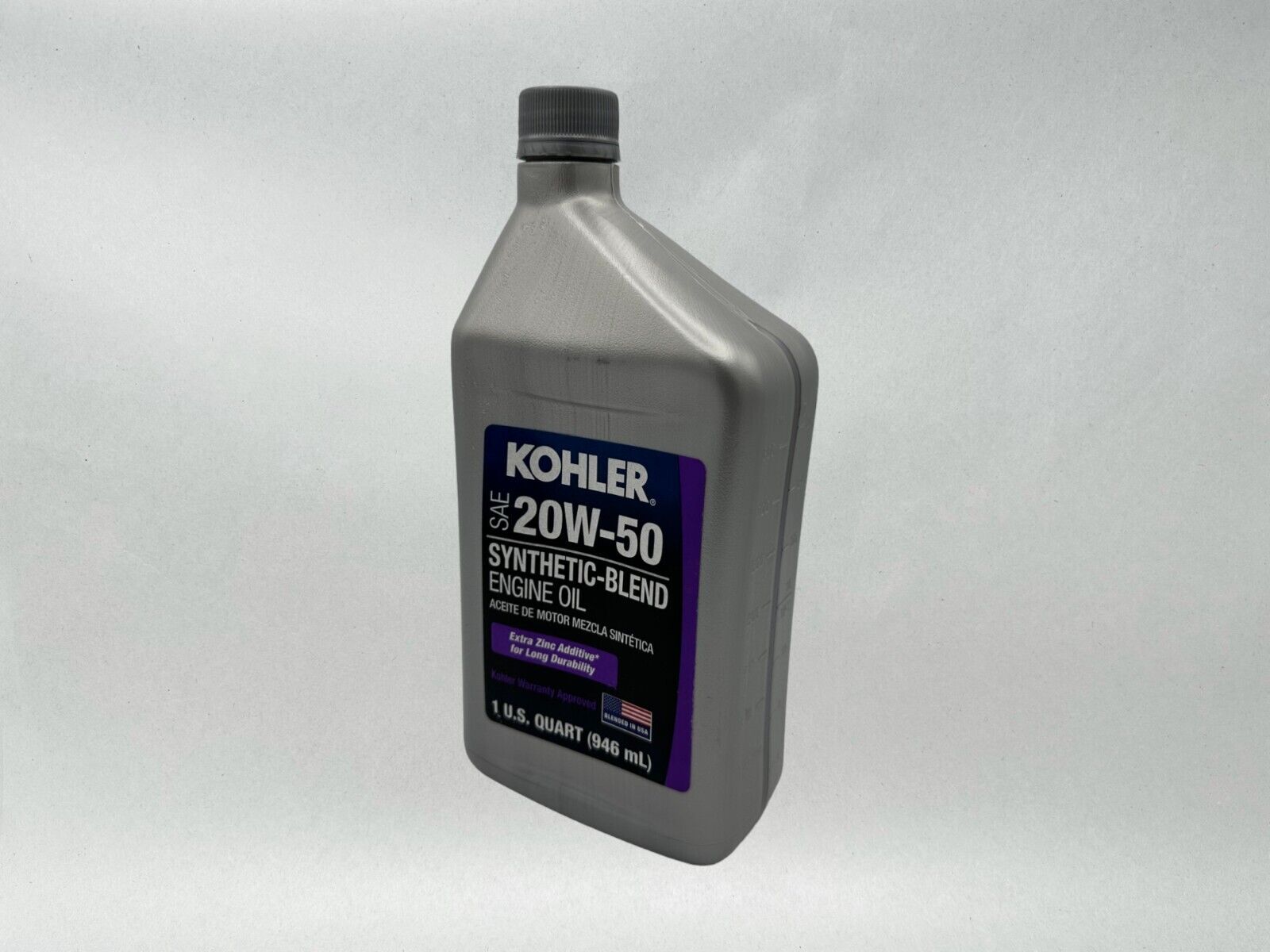 Cyclemax 20W-50 Semi Synthetic Oil Change Kit fits Kohler Lawnmower Engines