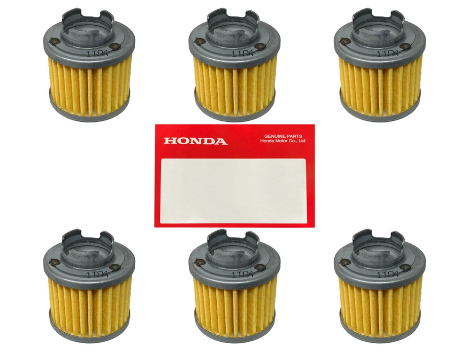 6 PACK HONDA OEM 15412-HB6-003 OIL FILTER 86-87 TRX125 ATC125M