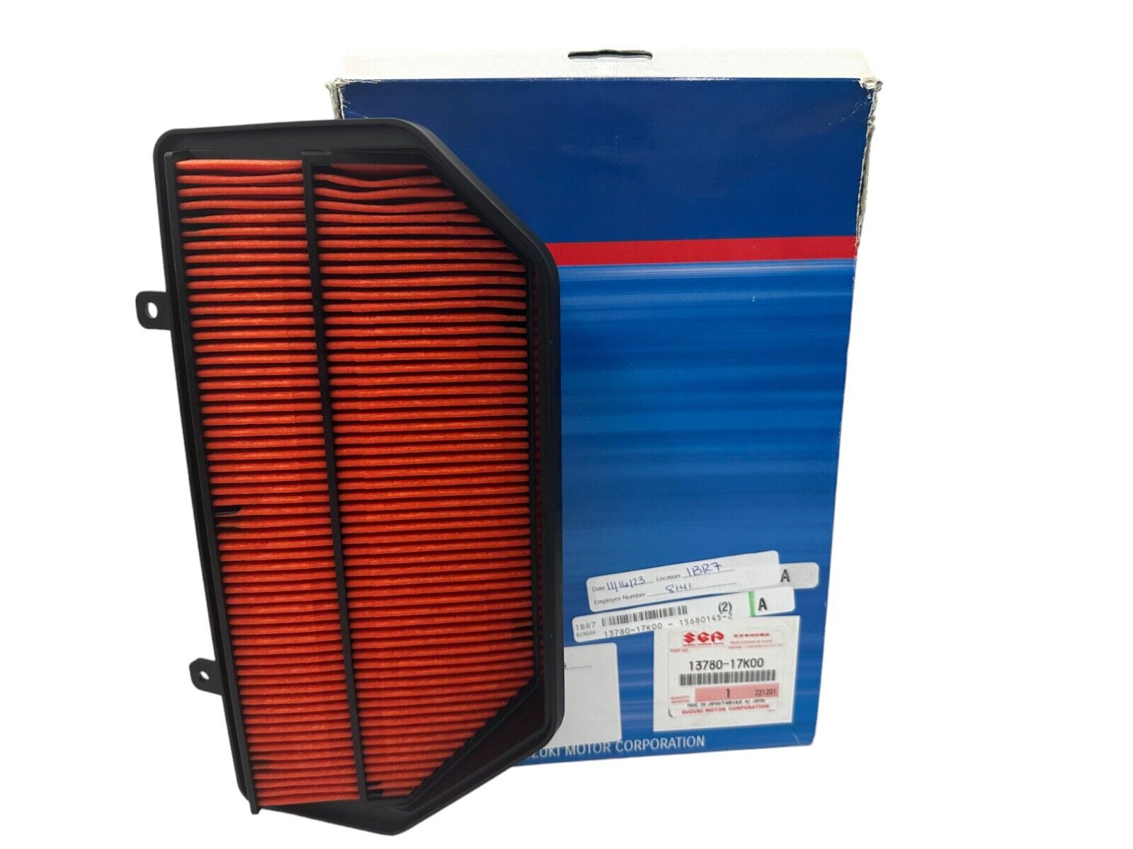 Suzuki Genuine OEM Air Filter 13780-17K00