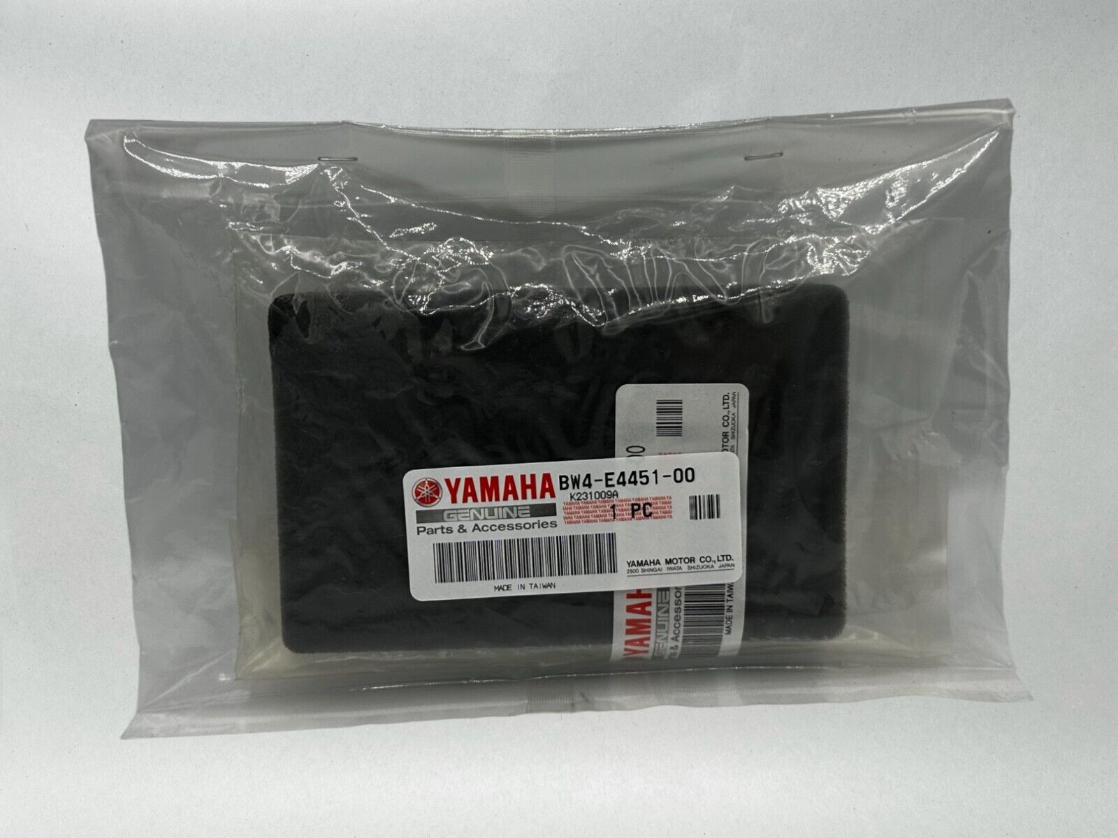 Yamaha Genuine OEM Authentic Air Filter BW4-E4451-00-00