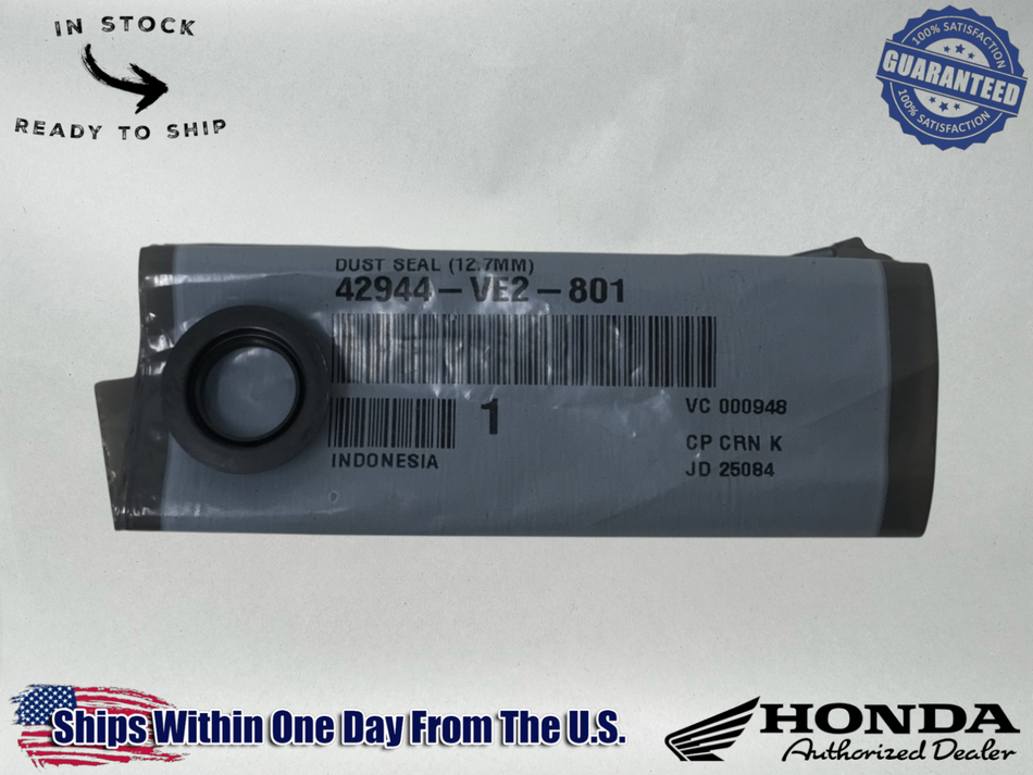 Honda Genuine OEM Authentic Honda Mower Wheel Dust Seal 42944-VE2-801