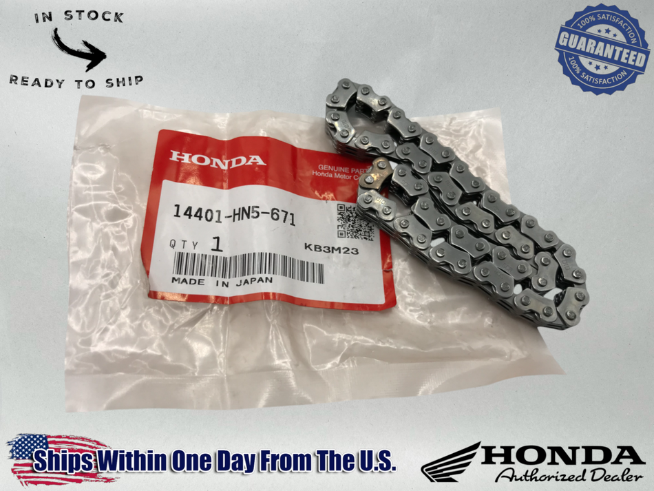 Honda OEM TRX250EX TRX250 Recon 250EX Cam Chain Timing Chain 14401-HN5-671