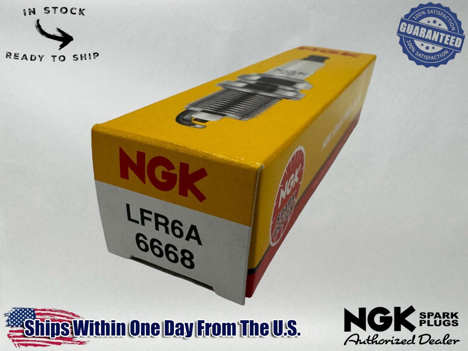 NGK Genuine OEM Authentic Spark Plug LFR6A