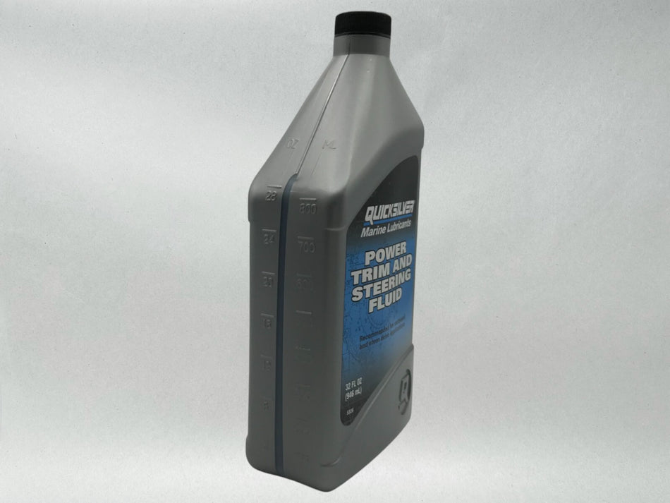 Quicksilver OEM Power Trim & Steering Fluid Quart 92-858075Q01