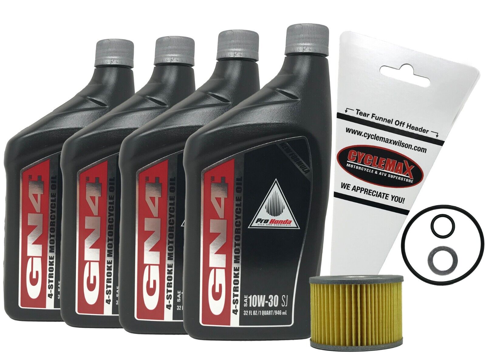 Cyclemax Genuine OEM 1984-1987 Honda GL1200 Goldwing 1200 Oil Change Kit