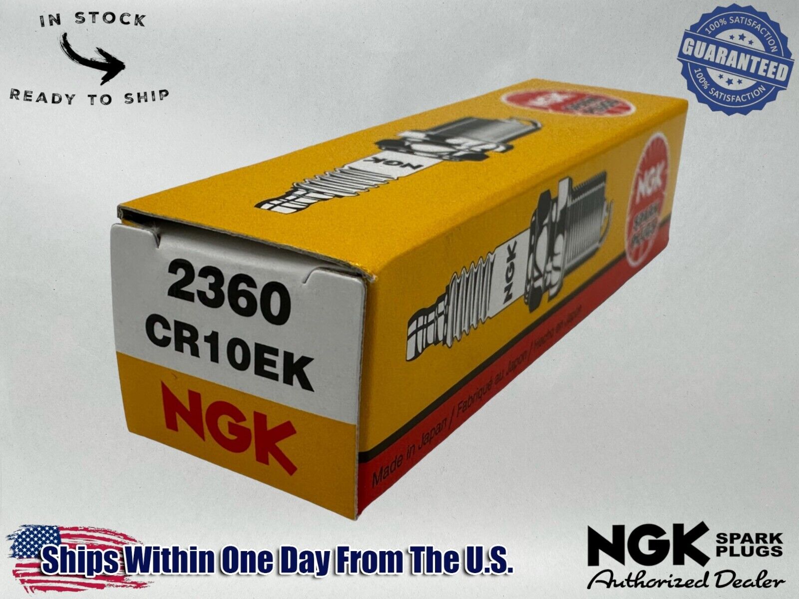 NGK Genuine OEM Authentic Spark Plug CR10EK