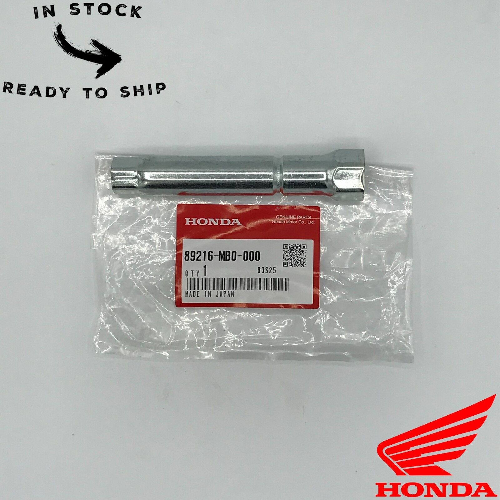 Genuine OEM Honda 18mm Spark Plug Wrench 89216-MB0-000