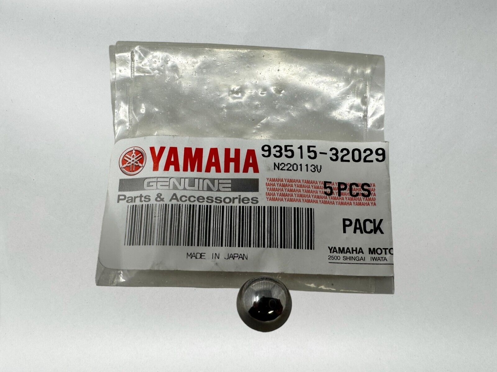 Yamaha Genuine OEM Ball 15/32 93515-32029-00